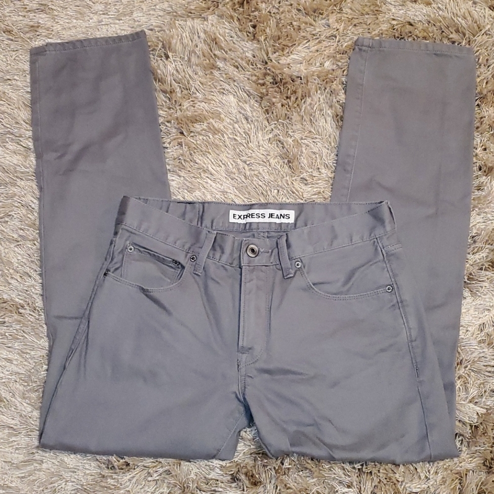 Express Jeans Gray Rocco Slim fit
